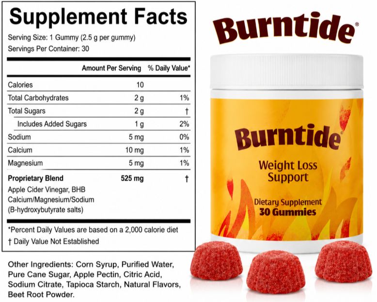 BurnTide Supplement Facts