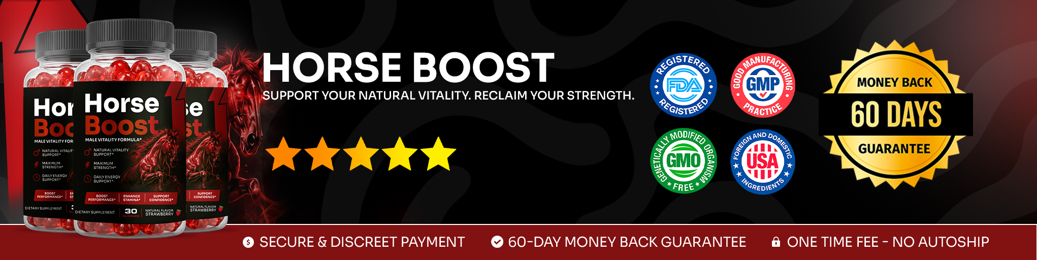 Horse Boost Label