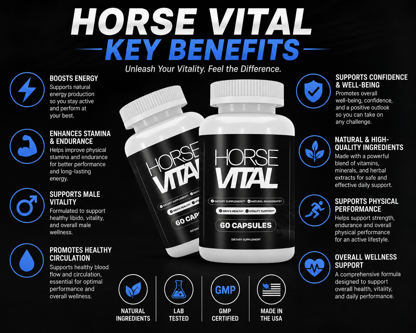 Horse Vital Benefits