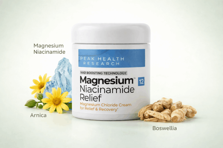 Magnesium Niacinamide Relief Cream Ingredients