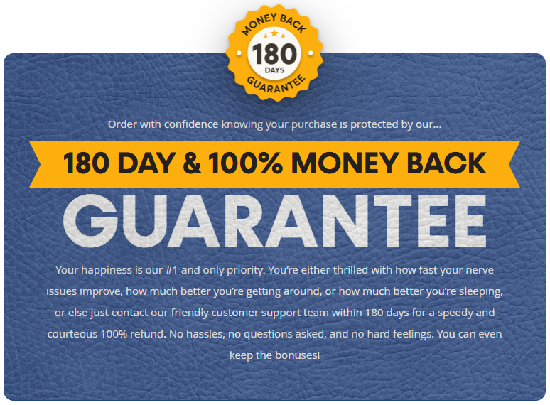 Nerve Recovery Max Money Back Guarantee