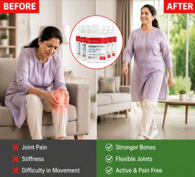 OsteoShield Before and After