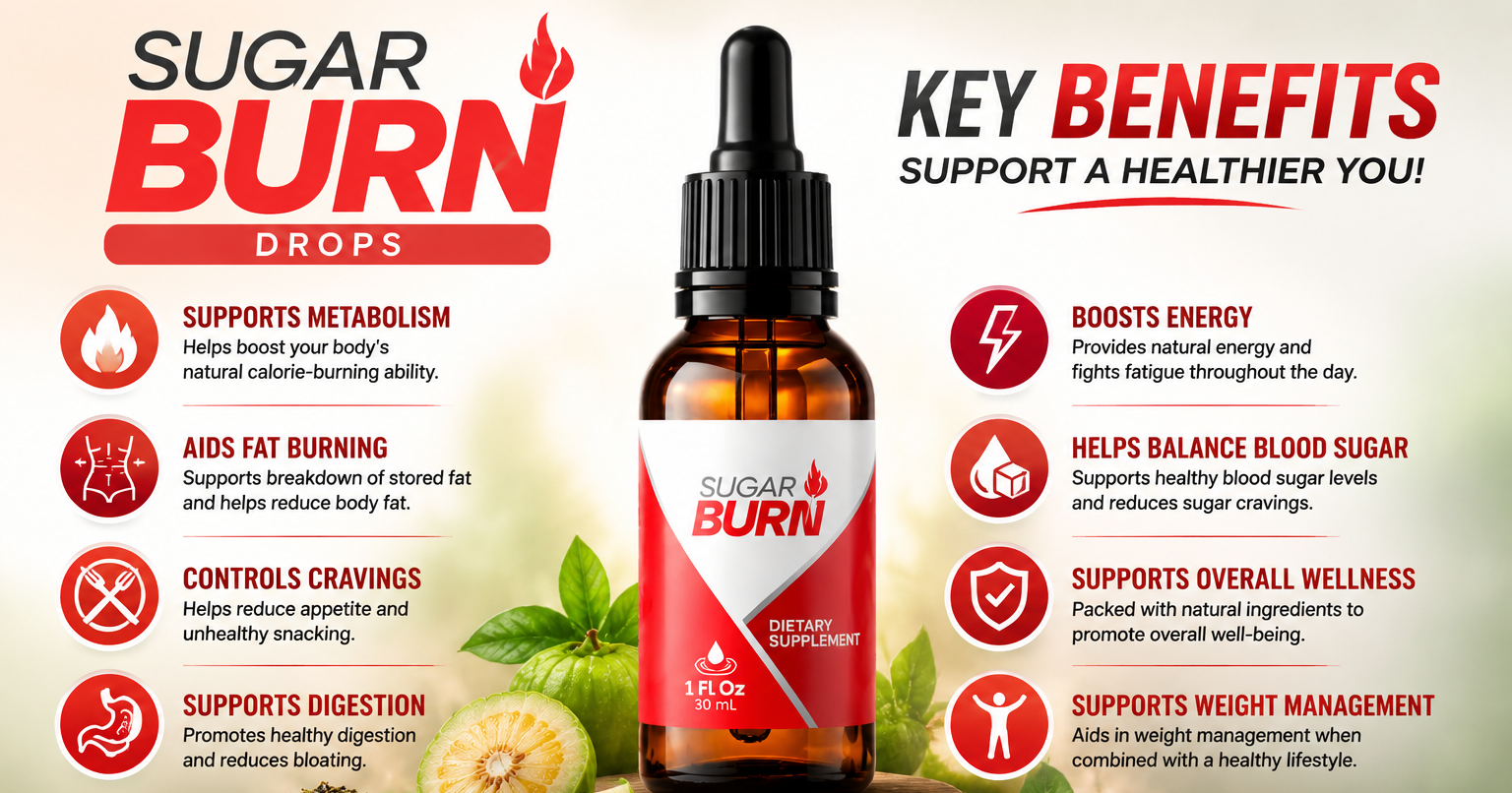 SugarBurn Drops Benefits