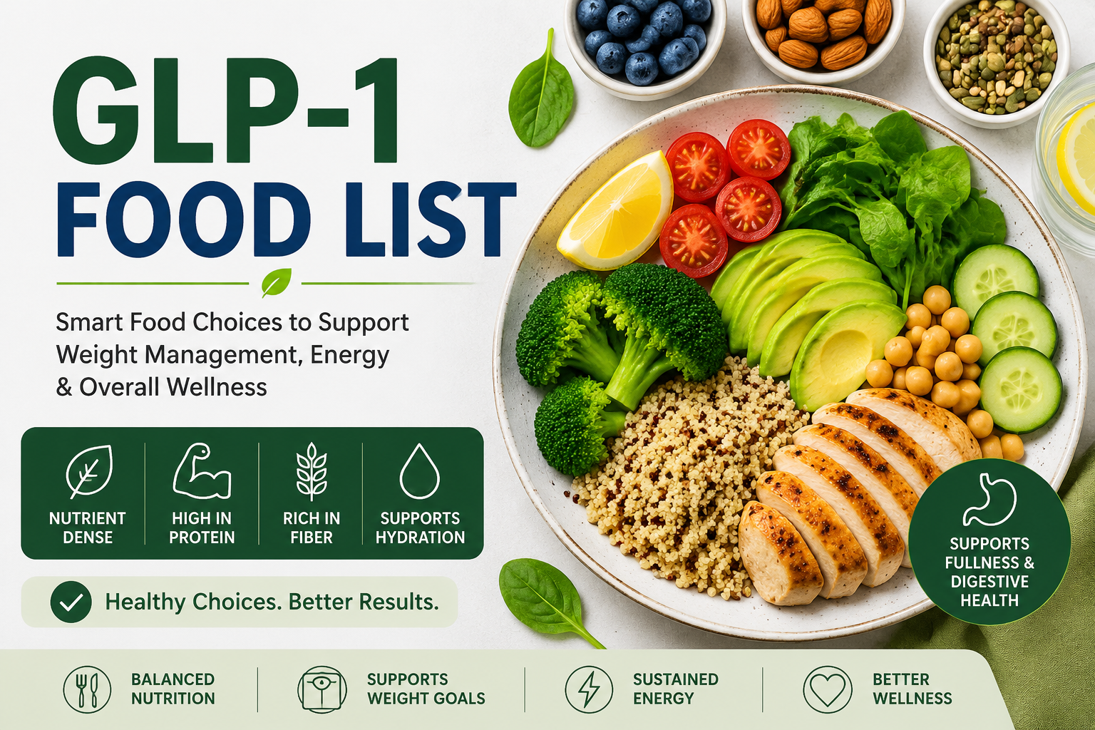 GLP-1 Food List