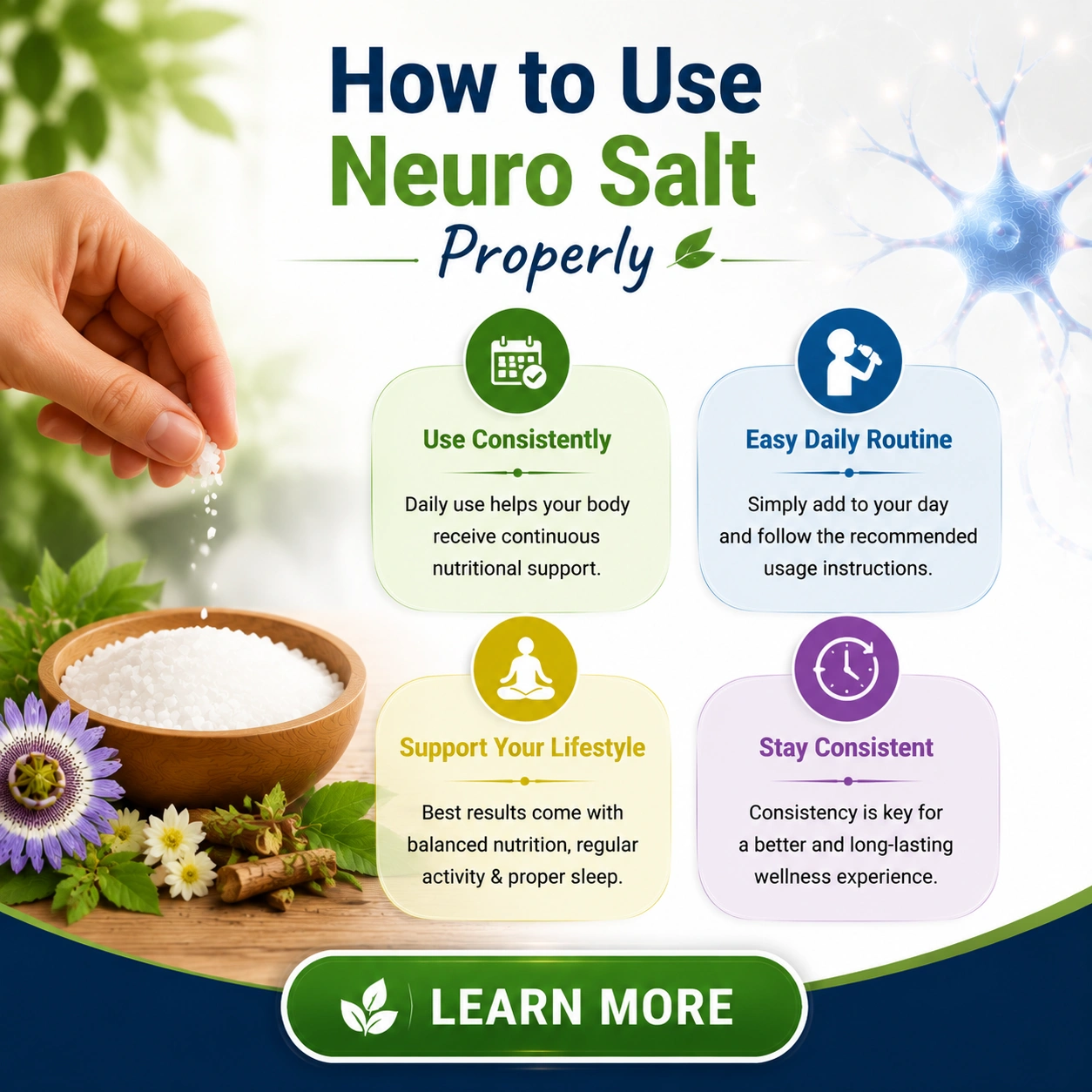 How to Use Neuro Salt Properly