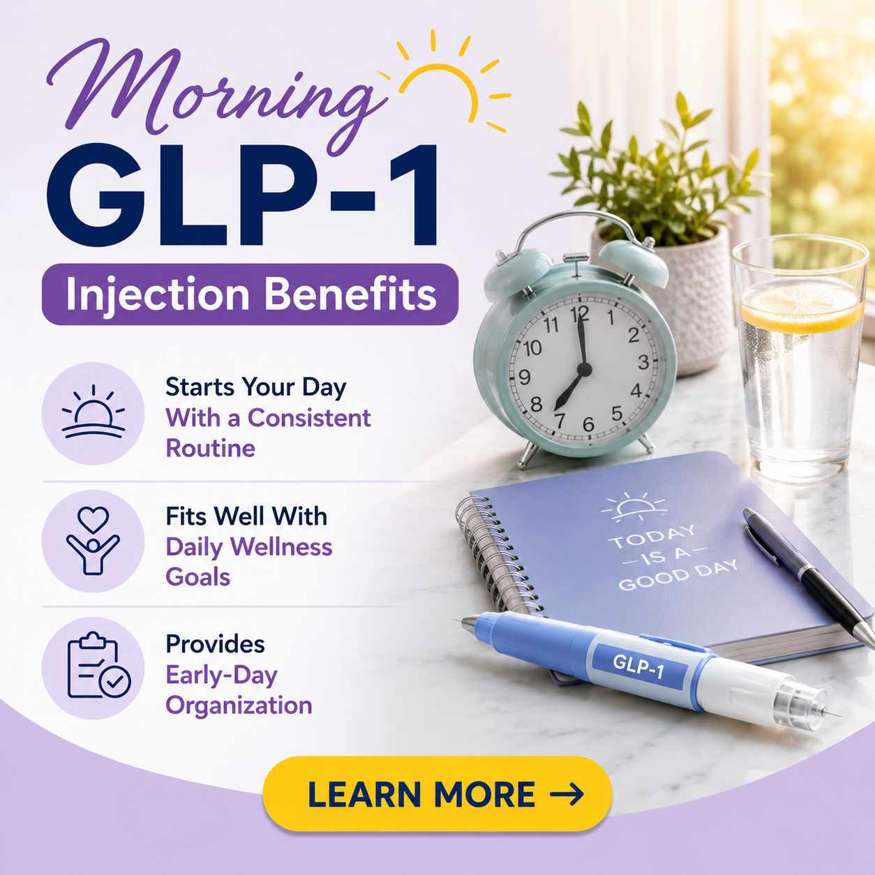 Morning GLP-1