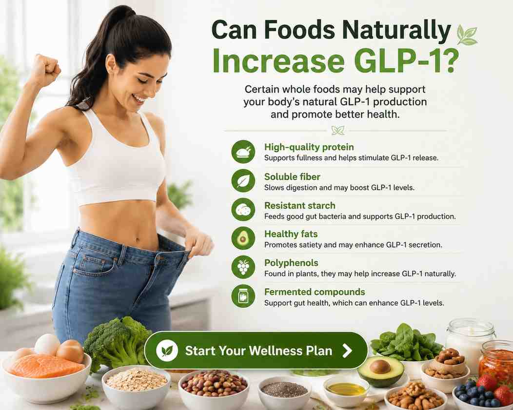 Natural GLP-1 Foods.