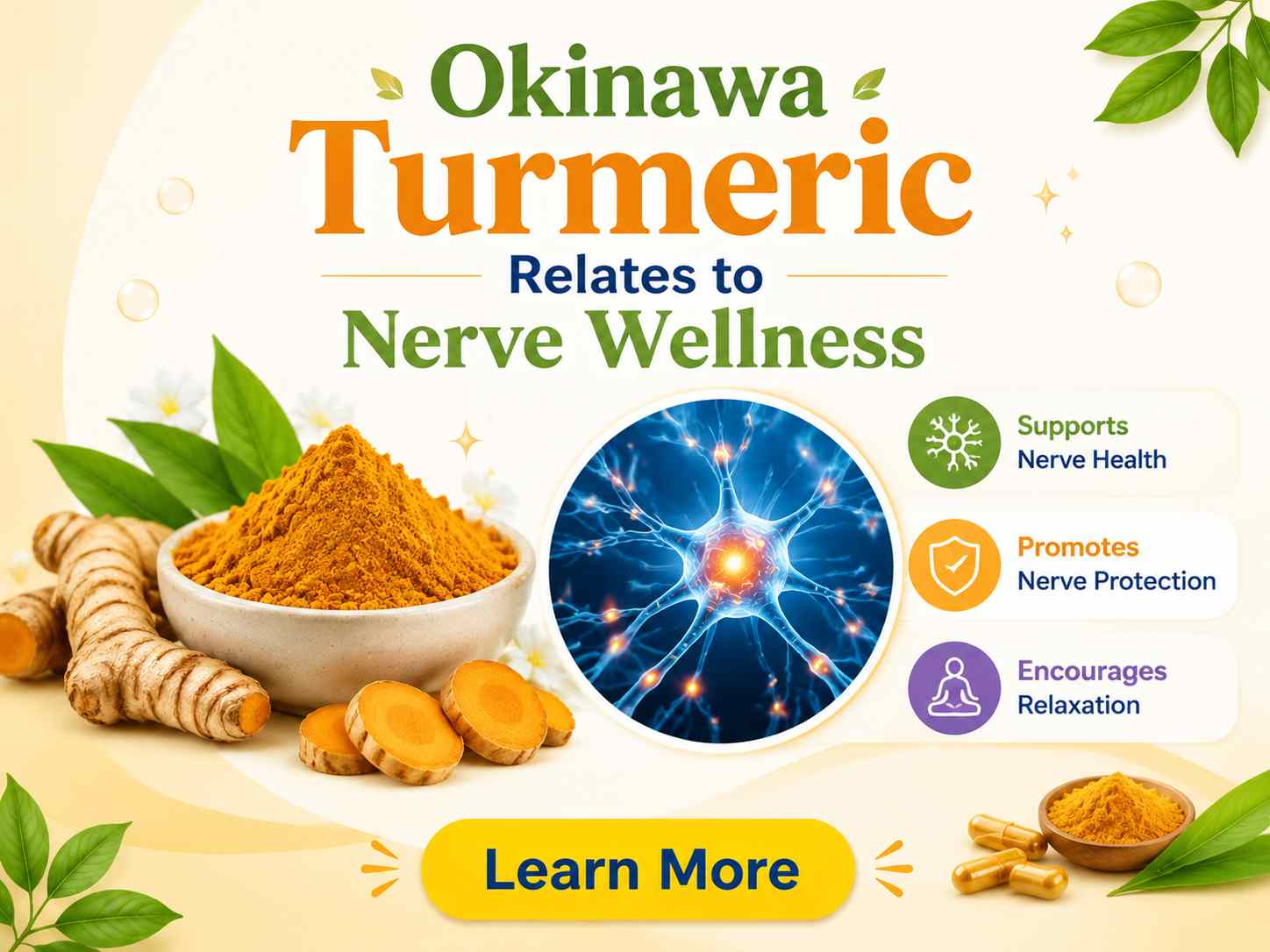 Okinawa Turmeric for Neuropathy - Nerve wellness