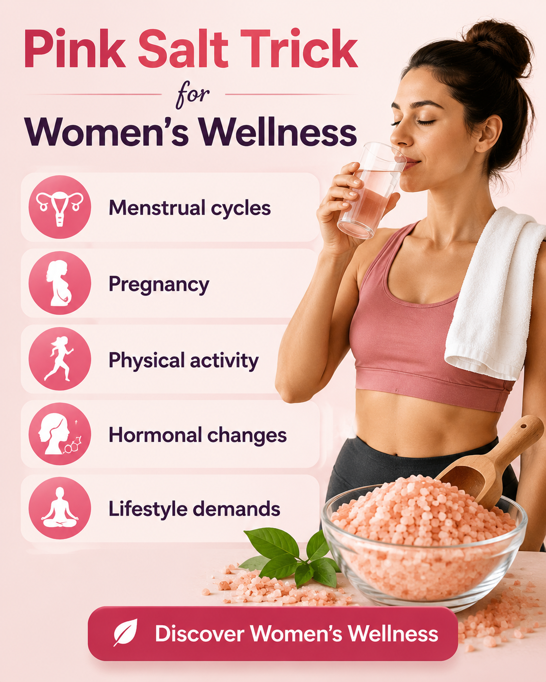 Pink Salt Trick for Women’s Wellness