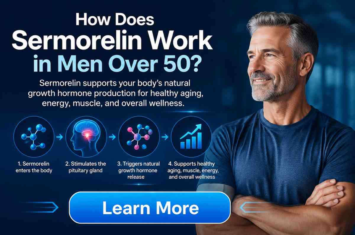 Sermorelin Benefits for Men Over 50 works