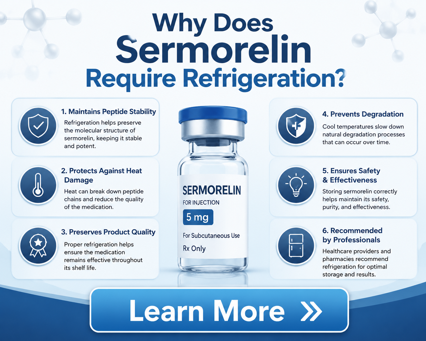 does sermorelin need to be refrigerated why