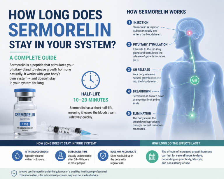 how long does sermorelin stay in your system