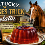 kentucky horses trick gelatin