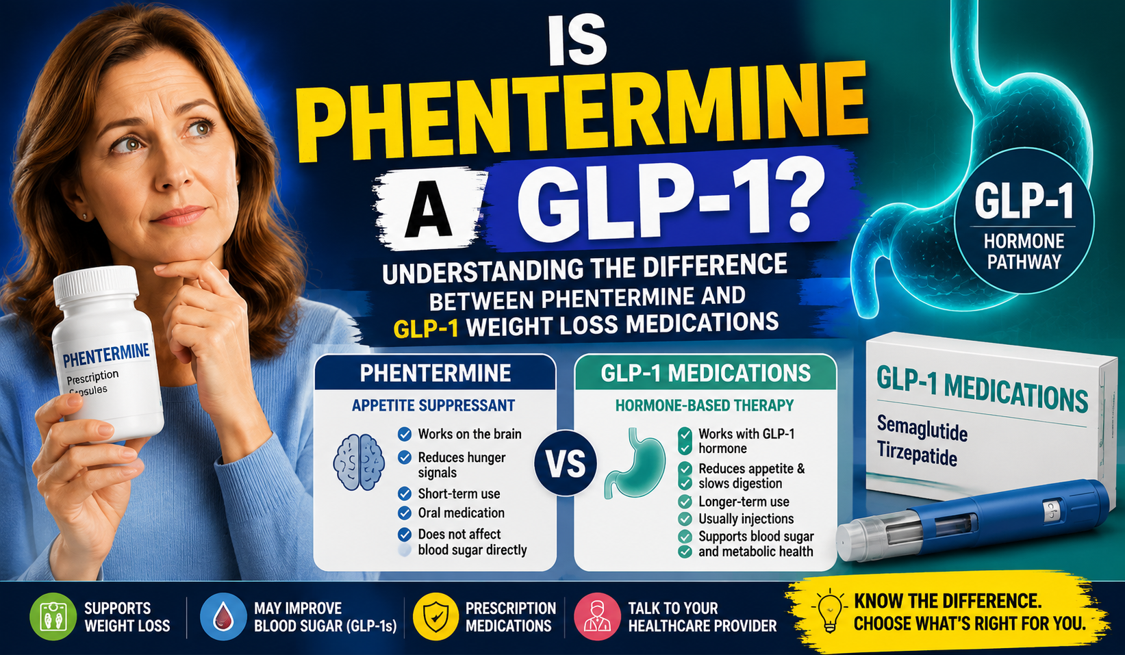 is phentermine a glp-1