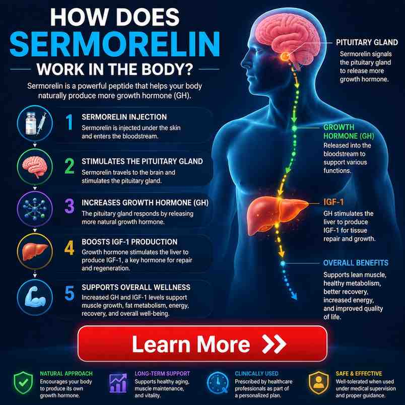 where to inject sermorelin work