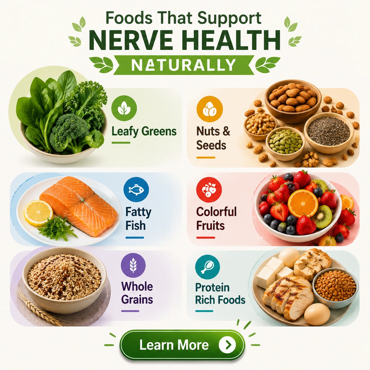 Foods That May Support Nerve Health Naturally