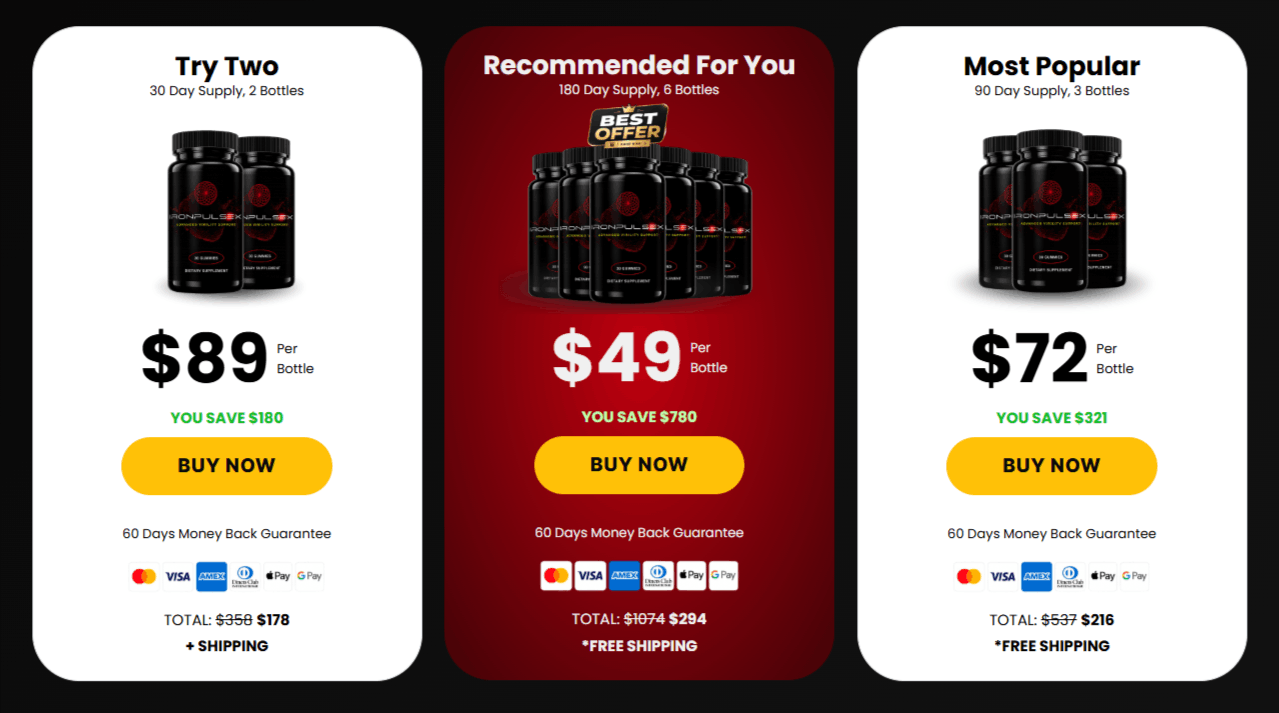 IronPulseX Pricing Details