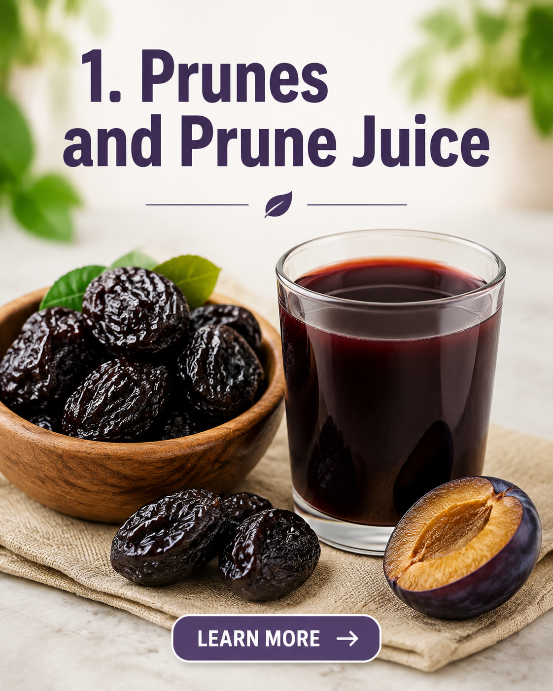 Prunes and Prune Juice