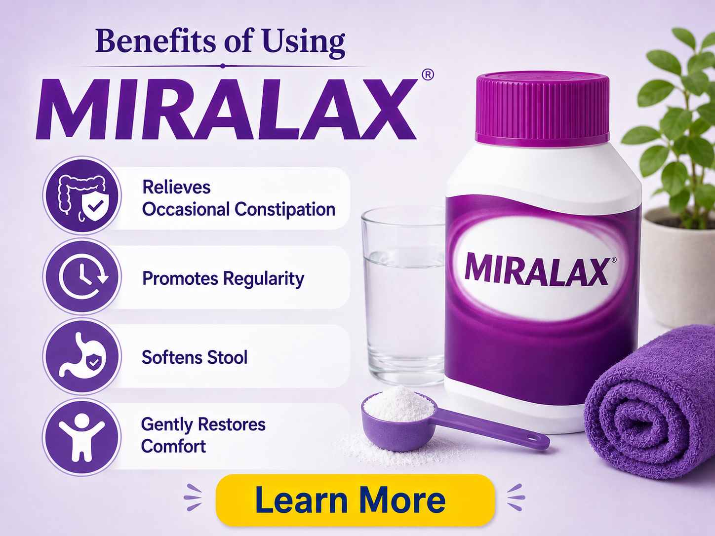 how much miralax can i take for severe constipation - Benefits