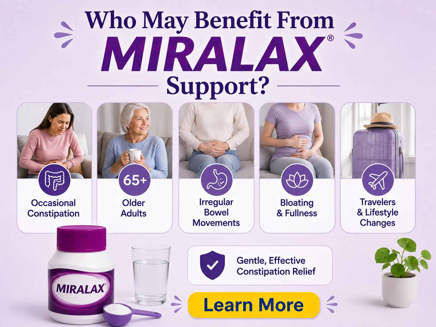 how much miralax can i take for severe constipation - Who can Choose