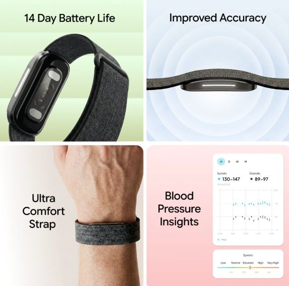 Hume Band 2.0 features