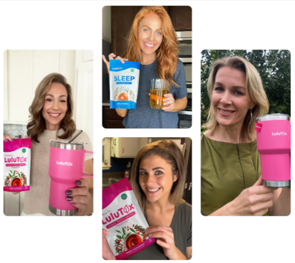 Lulutox Detox Tea user