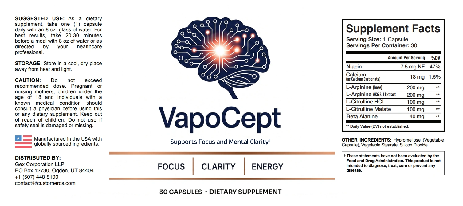 VapoCept Ingredients