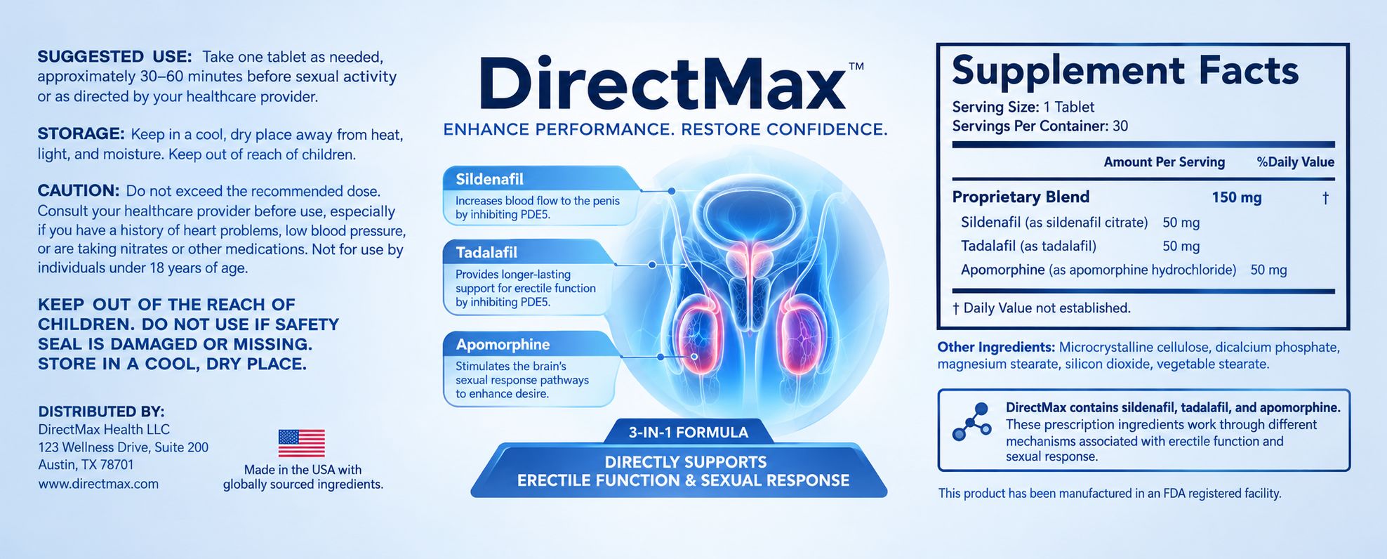 DirectMax - Ingredients