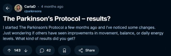 The Parkinson’s Protocol - Customer Reviews 2